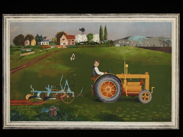 Tractor in Landscape top image