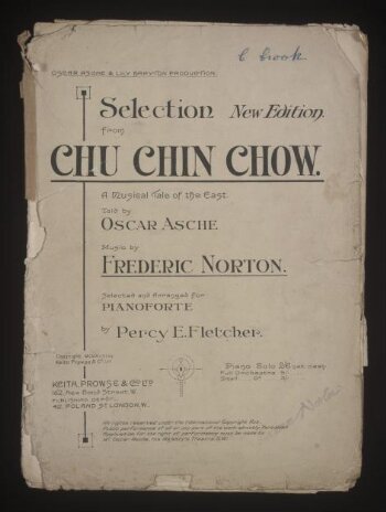 Selection from Chu Chin Chow