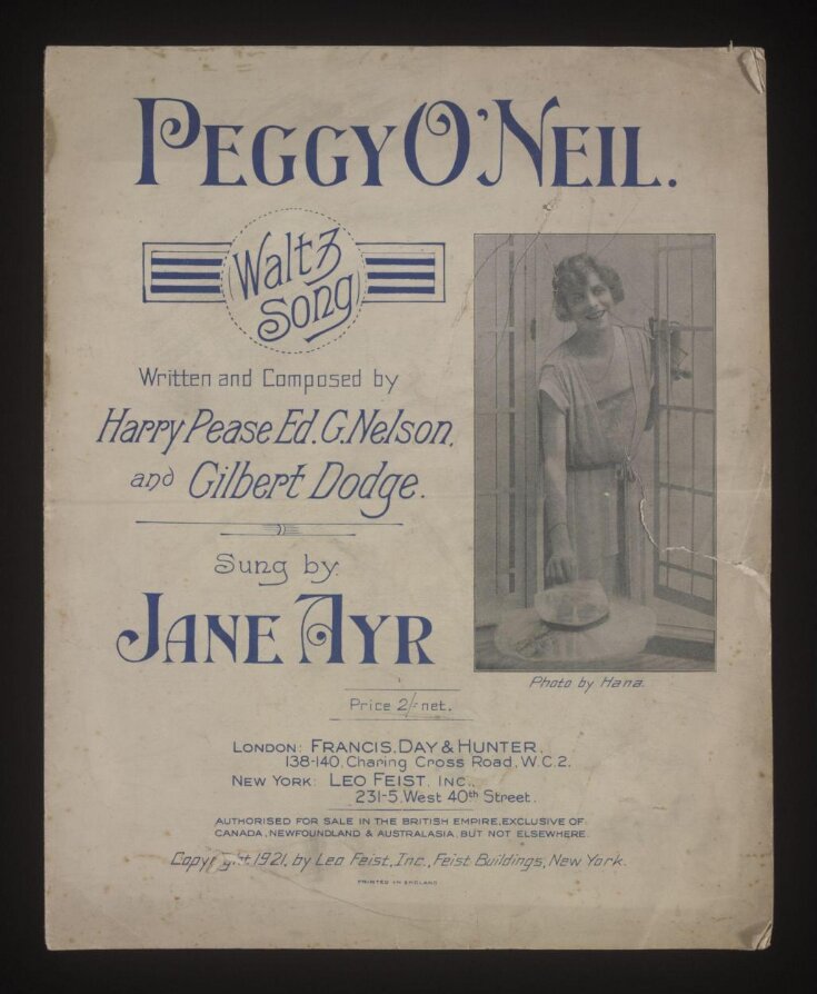 Peggy O'Neil | Hana, George, Henry | Dodge, Gilbert | Nelson, Edward G ...