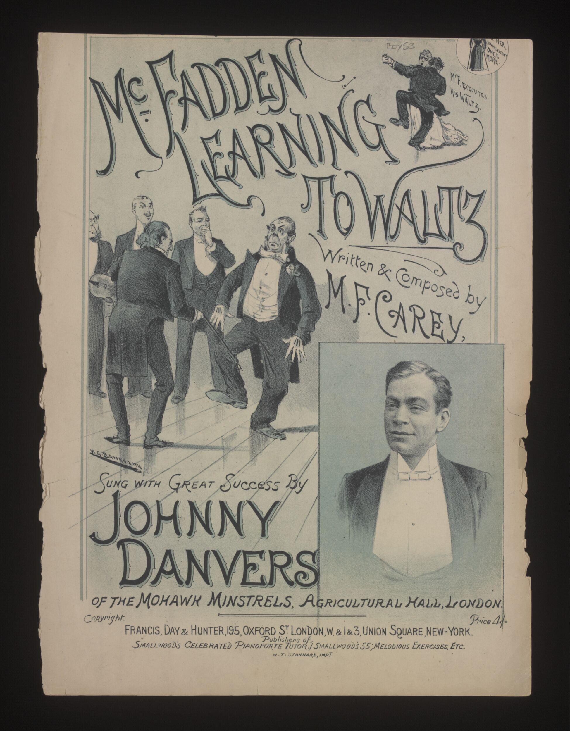 Mc. Fadden Learning to Waltz by Carey, M.F.