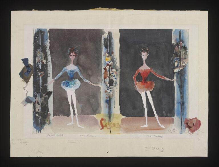 Corps de ballet for Solitaire by Royal Danish Ballet