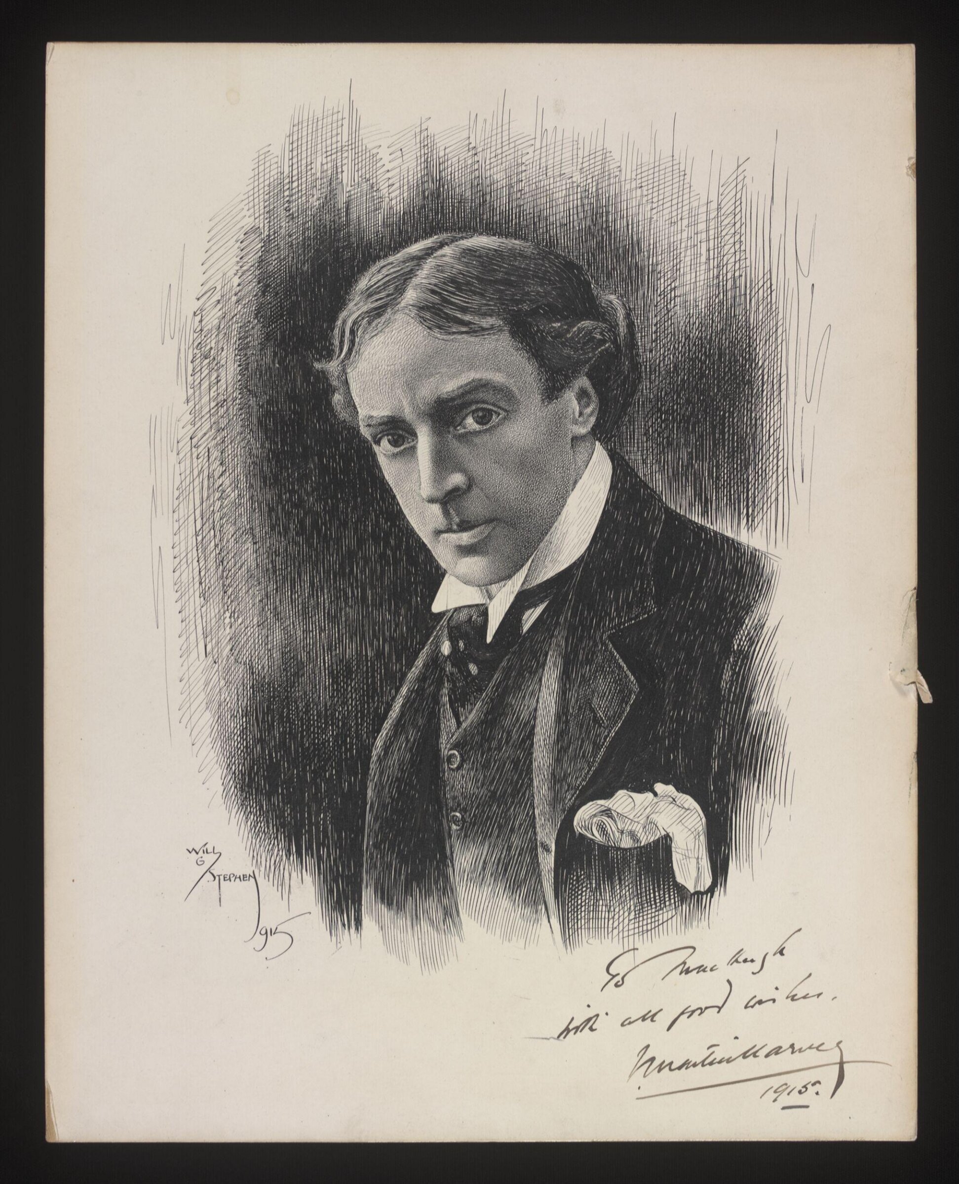 John Martin Harvey, W.G. Stephen, 1915