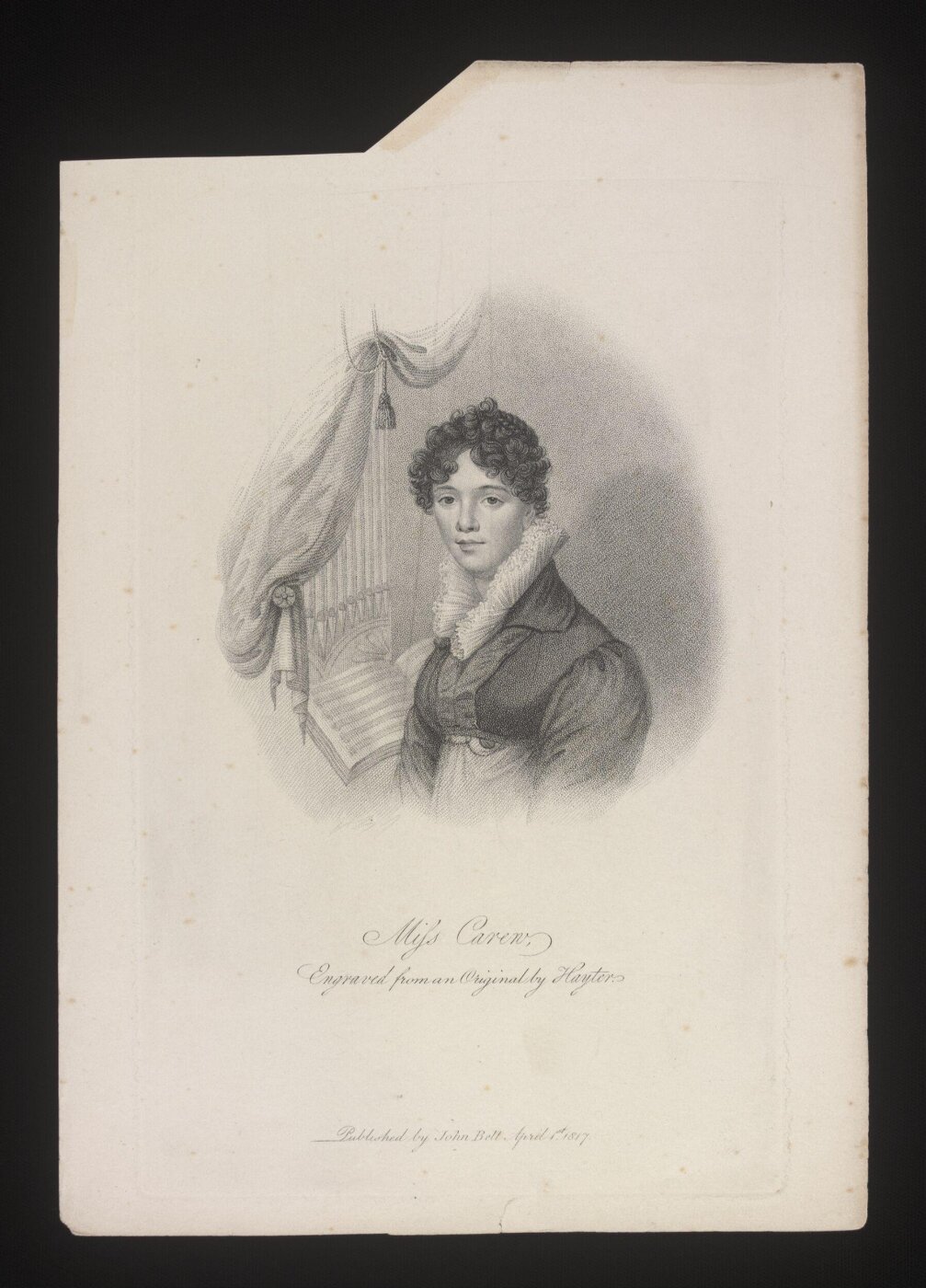 unknown, Miss Carew