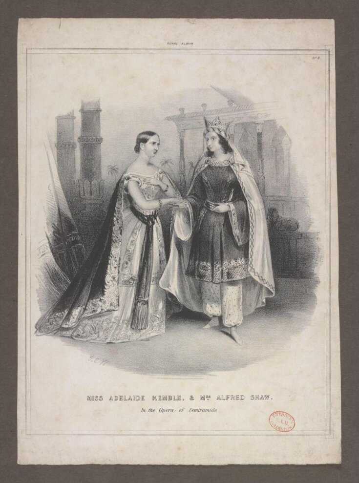 Miss Adelaide Kemble & Mrs. Alfred Shaw top image