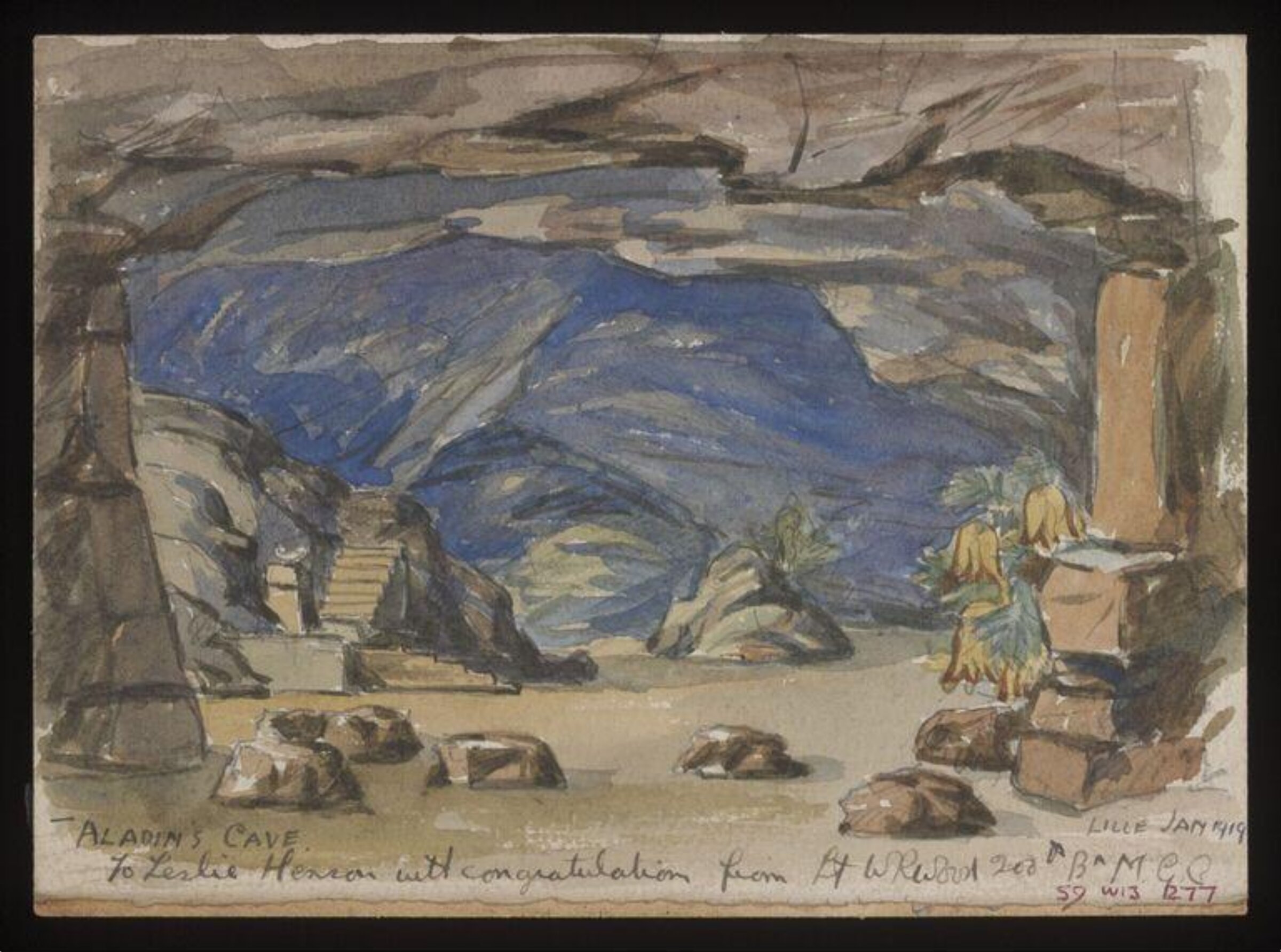 Aladdin, Wilfrid René Wood, January 1919