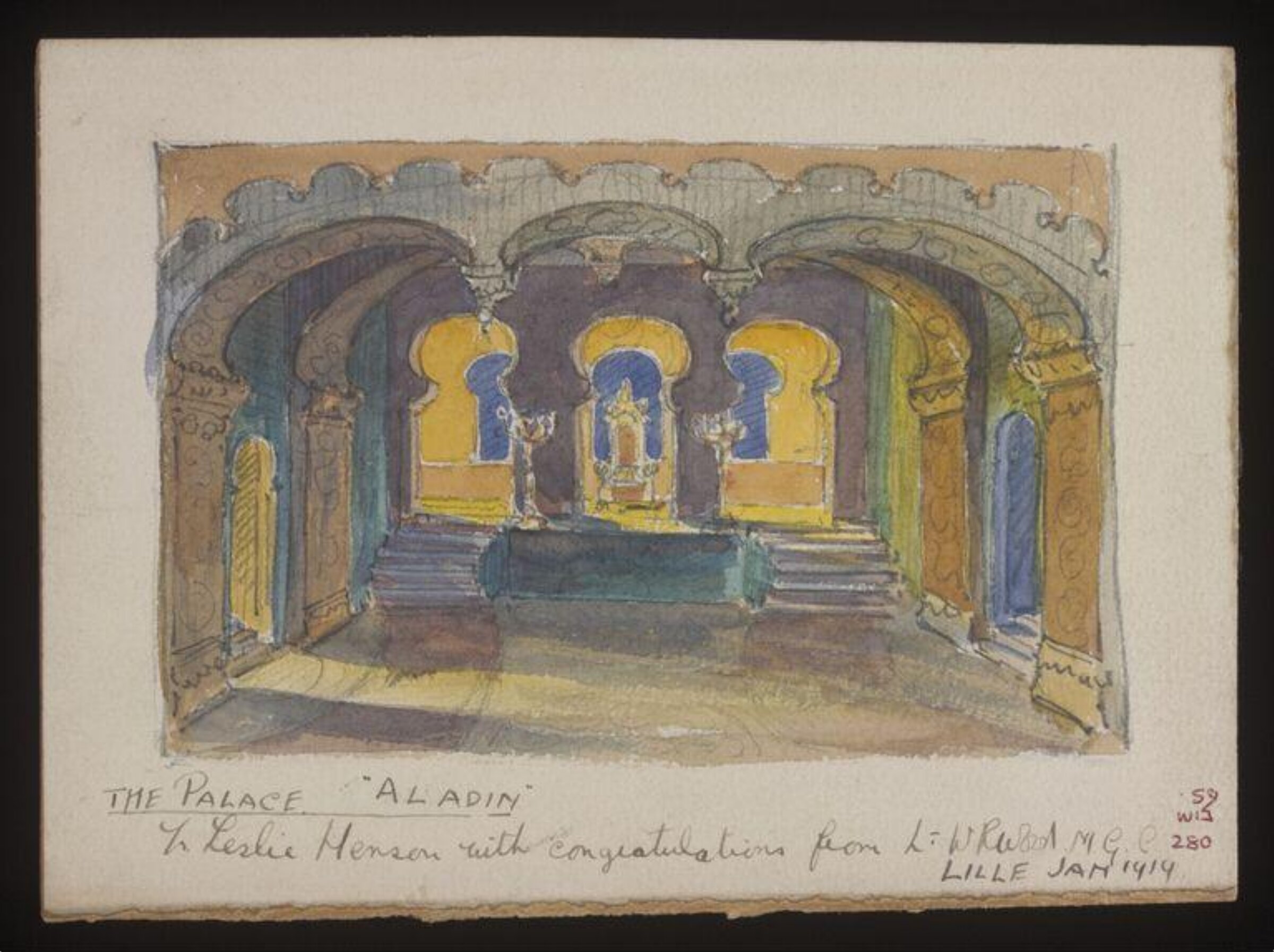 Aladdin, Wilfrid René Wood, January 1919