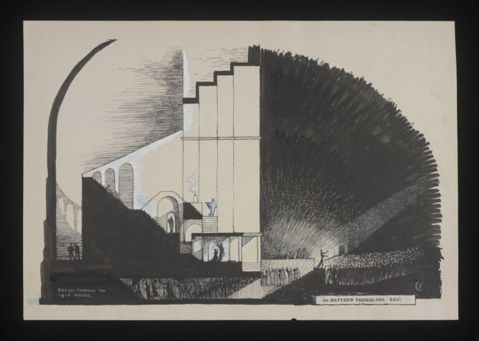 St Matthew Passion. 1913. E.G.C., Edward Carrick, 1972