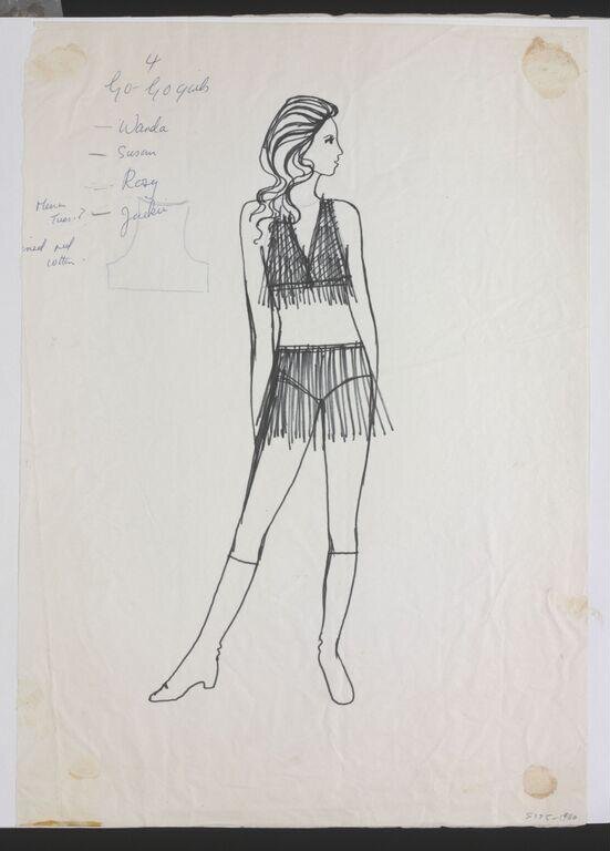 Go-go dancer by unknown