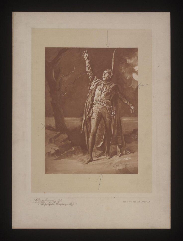 Sir Henry Irving As Mephistopheles Partridge Bernard J Sir Vanda Explore The Collections 0730