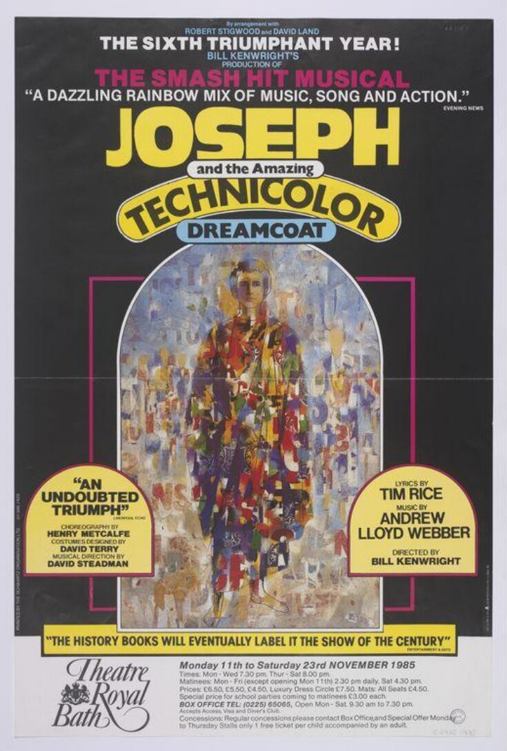 Joseph and the Amazing Technicolor Dreamcoat poster top image