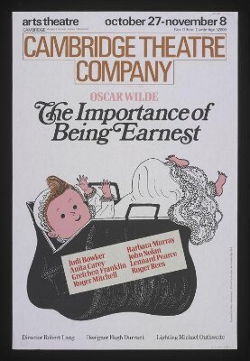 Arts Theatre Cambridge poster