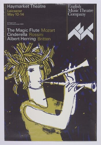 The Magic Flute, Cinderella, and Albert Herring poster