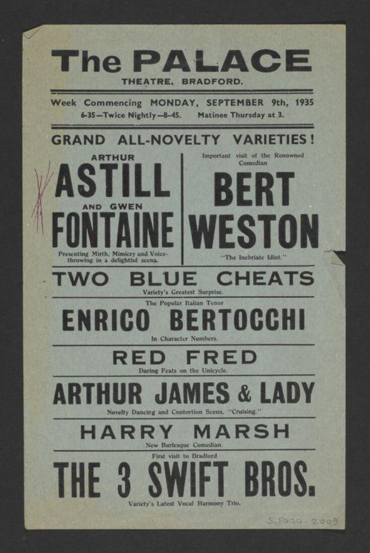 Handbill top image