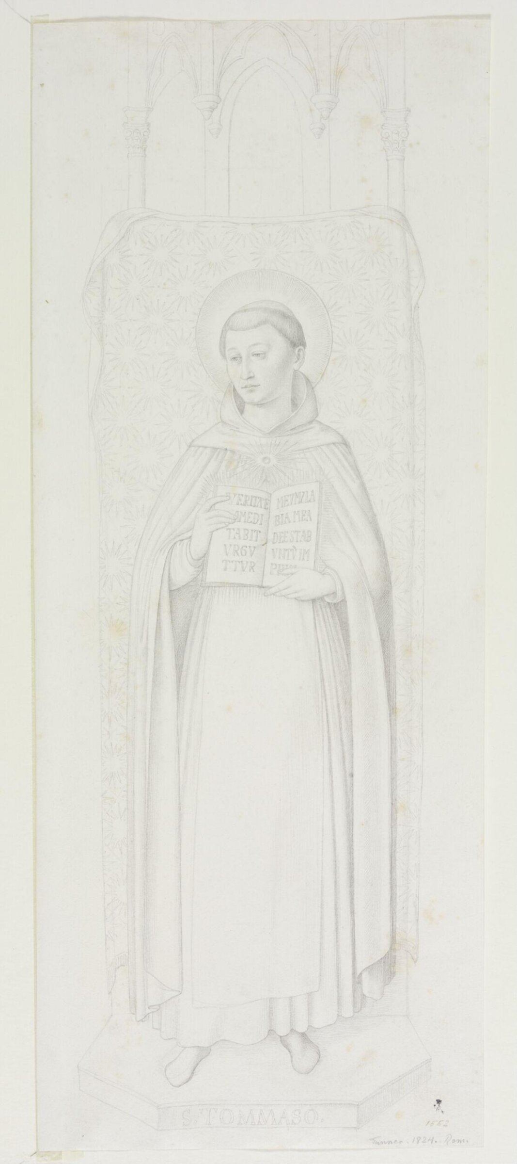 Drawing, Joseph Ernst Tunner, 1824