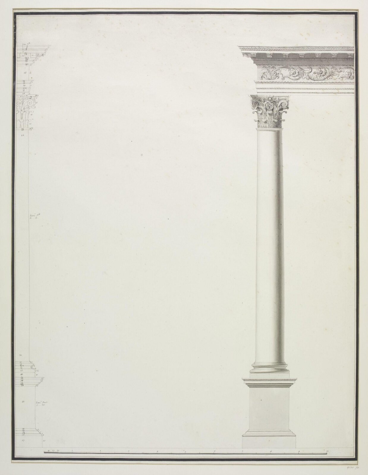 Drawing, Robert Adam, 1754-92