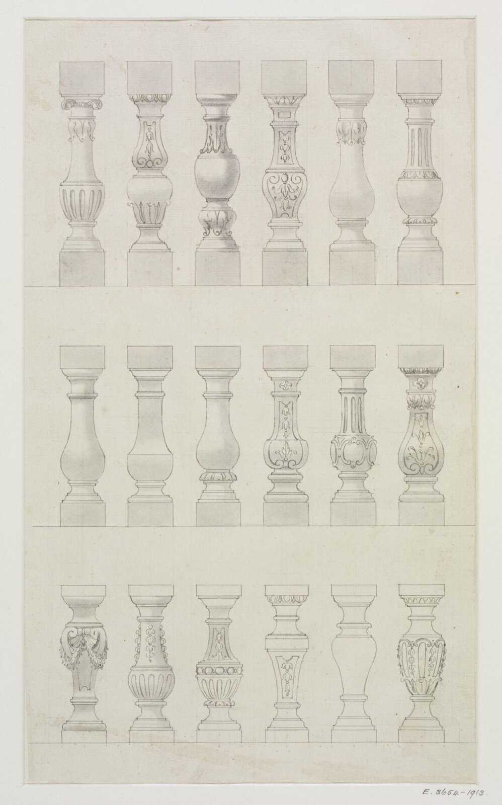 Drawing, James Gibbs, 1700-1749