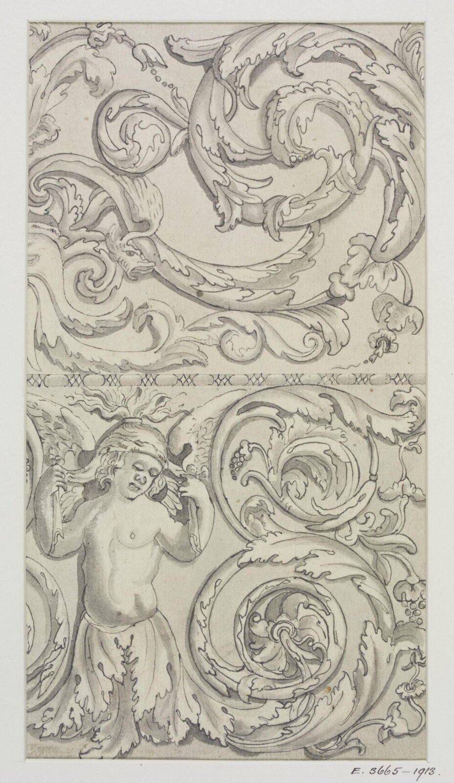 Drawing, James Gibbs, 1700-1749