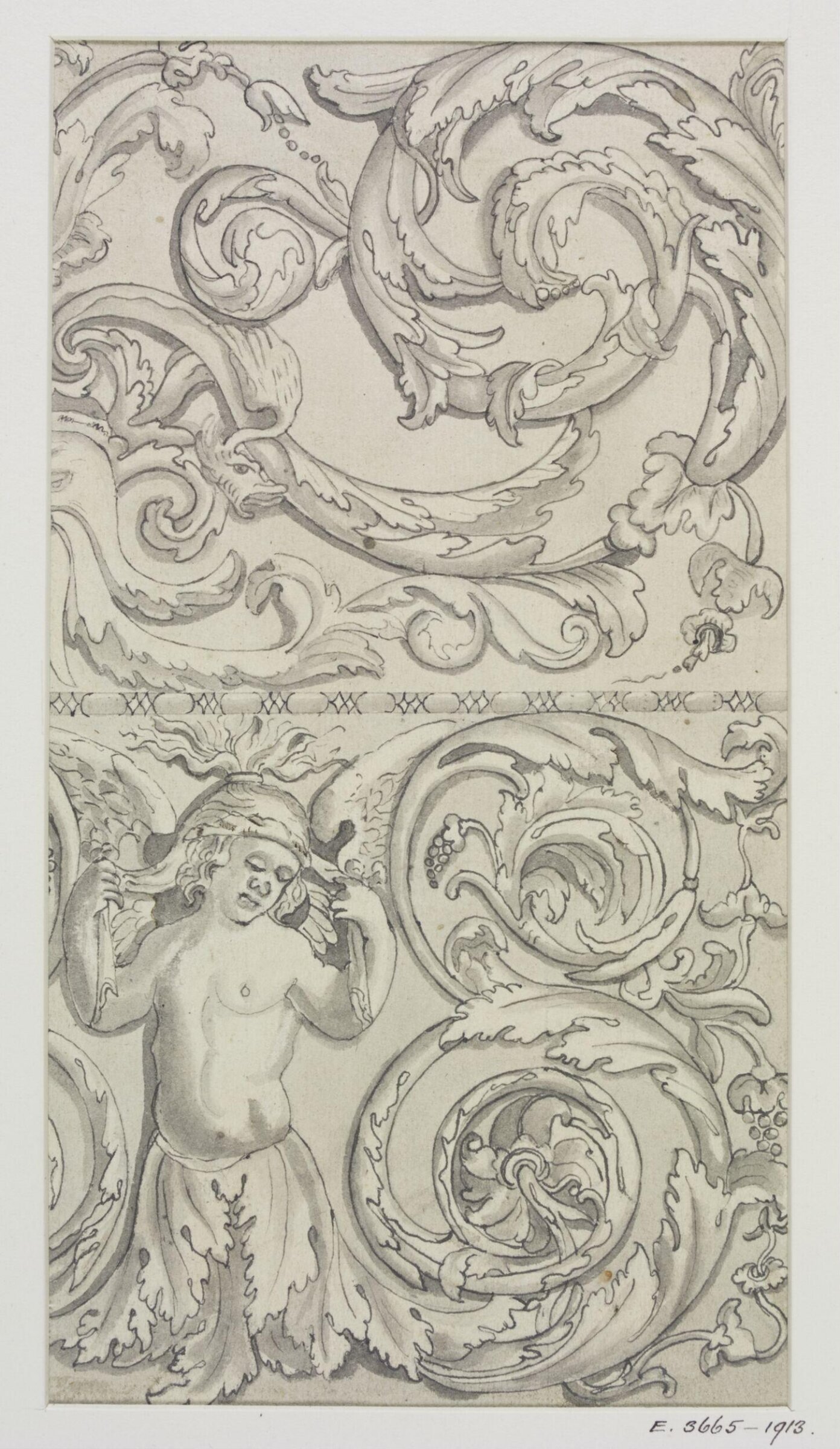 Drawing, James Gibbs, 1700-1749