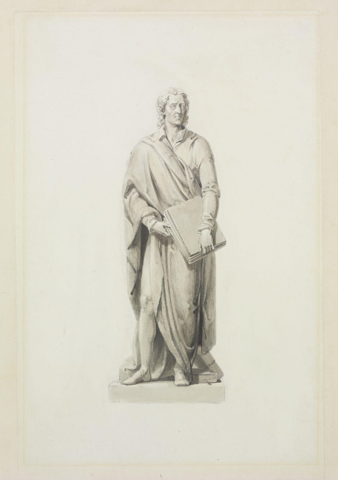 Drawing, Richard Westmacott, 1834
