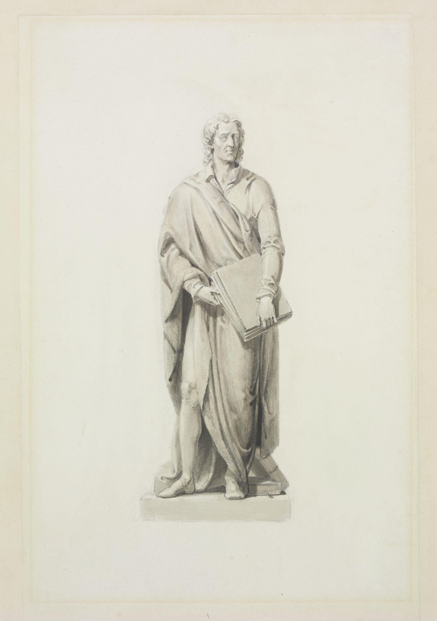 Drawing, Richard Westmacott, 1834