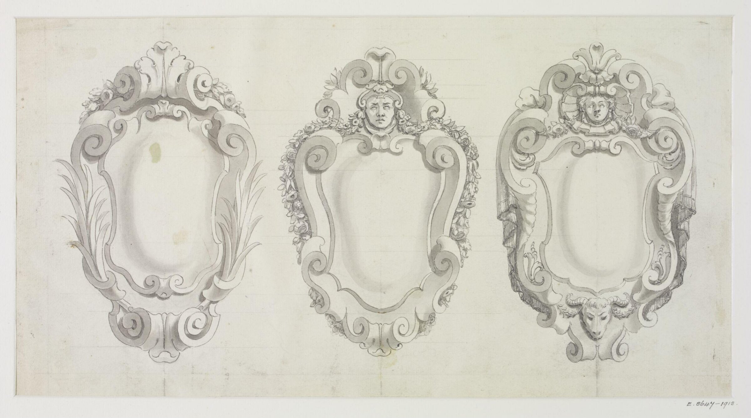 Drawing, James Gibbs, 1700-1749