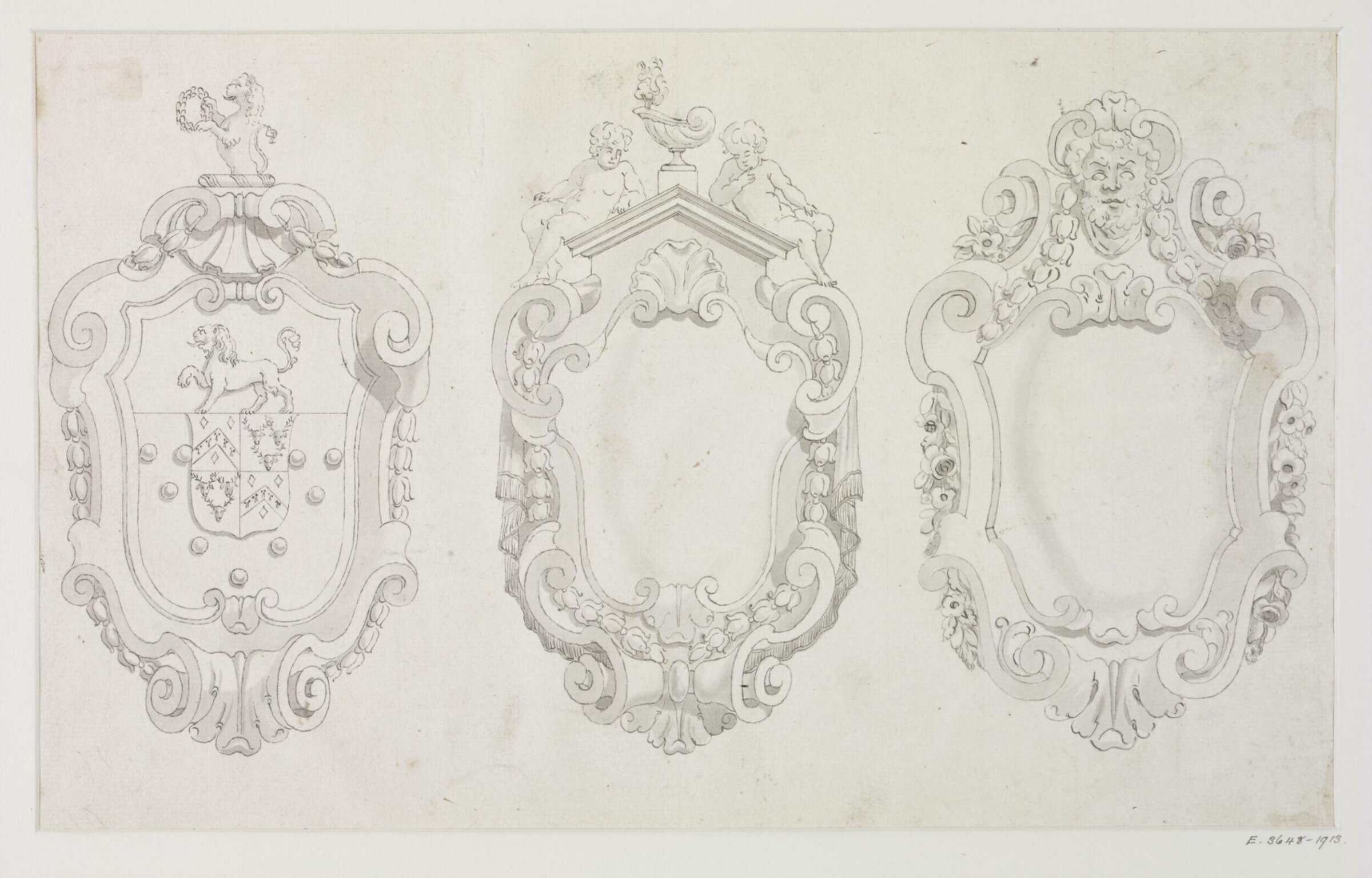 Drawing, James Gibbs, 1700-1749