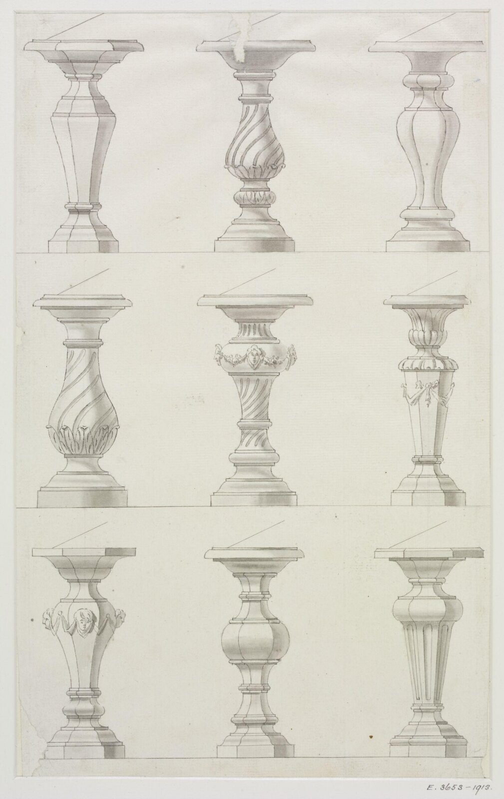 Drawing, James Gibbs, 1700-1749