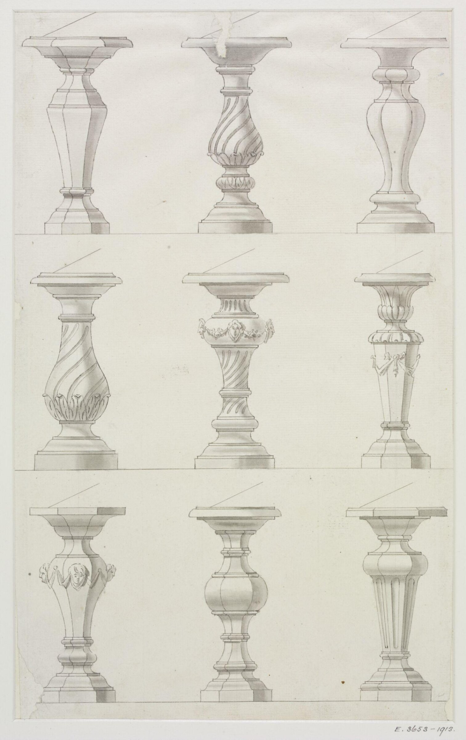 Drawing, James Gibbs, 1700-1749