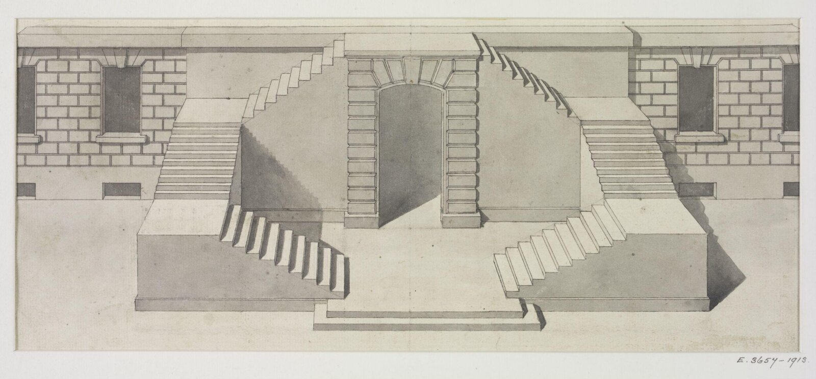 Drawing, James Gibbs, 1700-1749