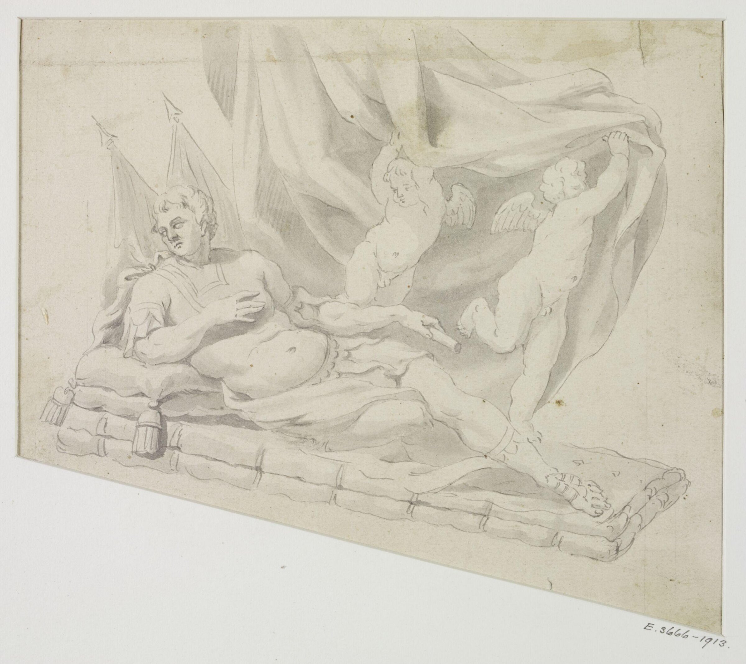 Drawing, James Gibbs, 1700-1749