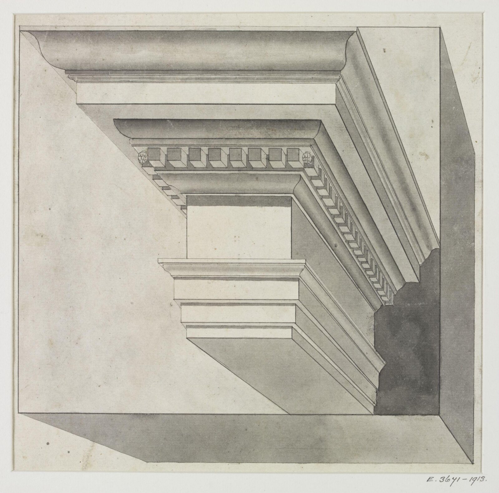Drawing, James Gibbs, 1700-1749