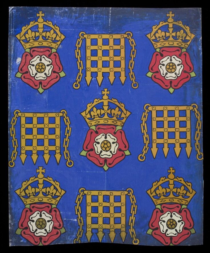 Wallpaper design for the Houses of Parliament top image