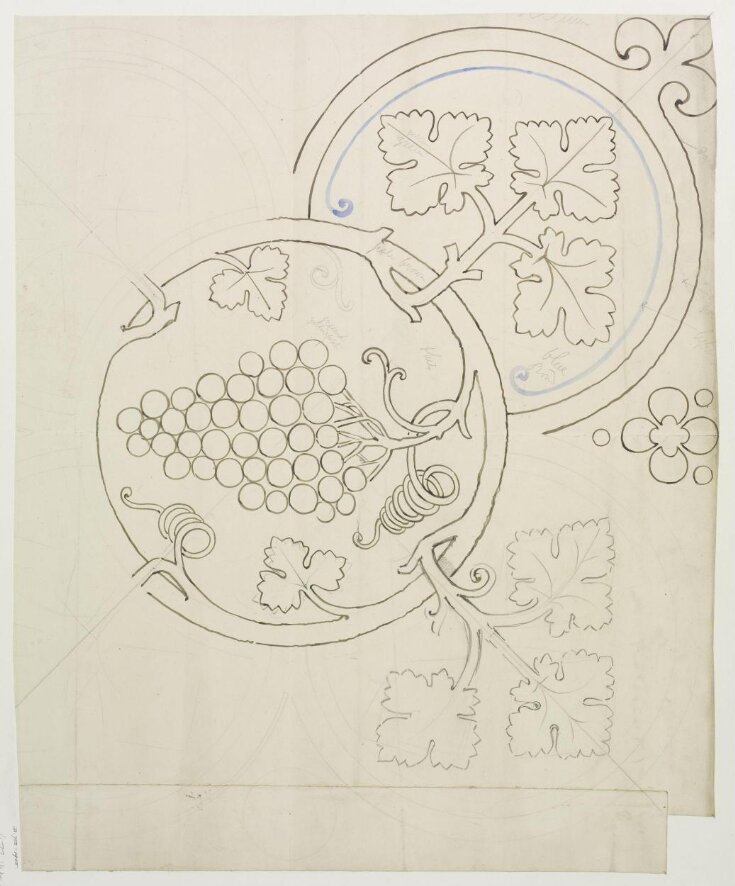 Design for decorative panel with fruit motif top image