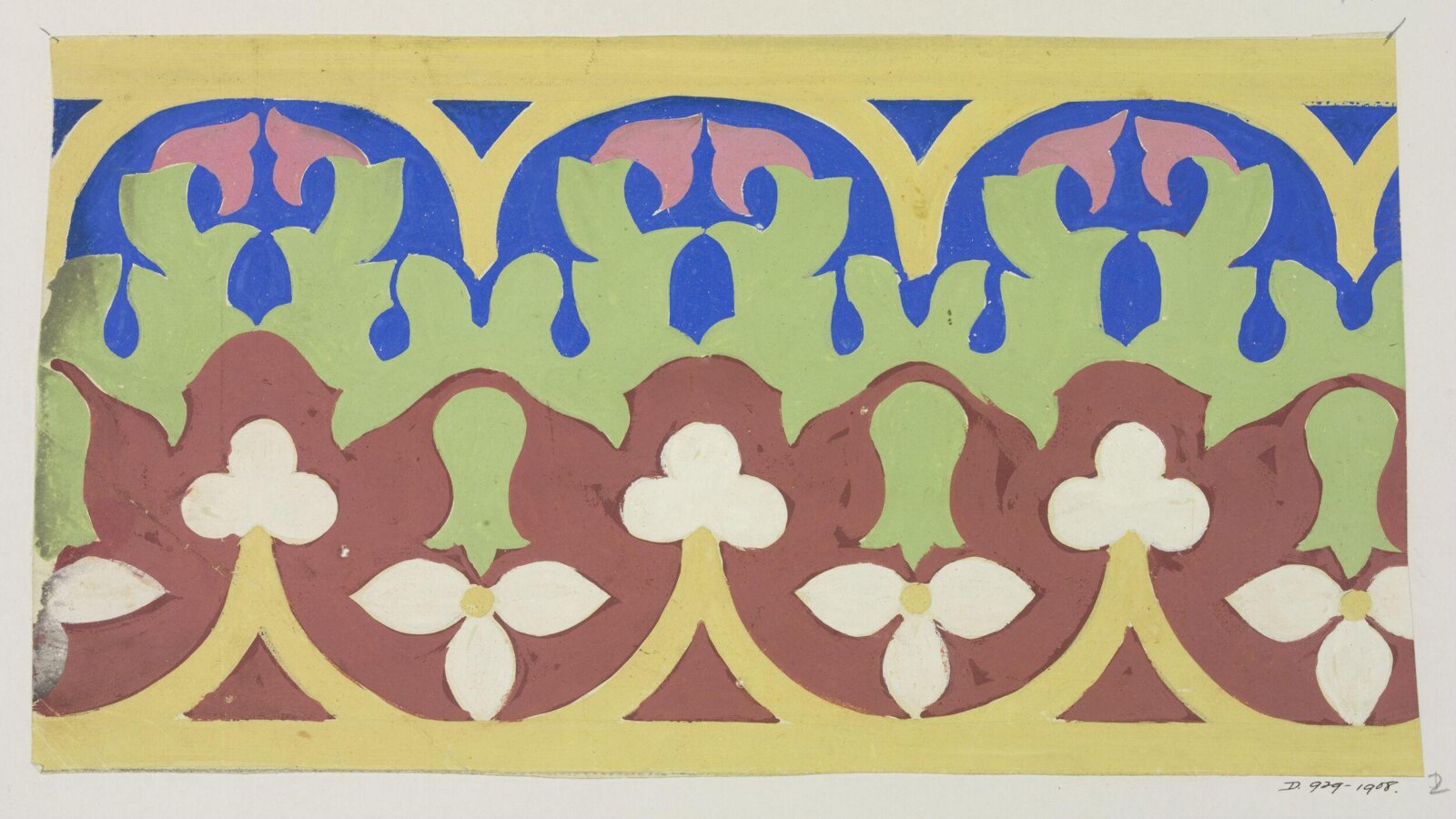 Drawing, A.W.N. Pugin, 1847-1848