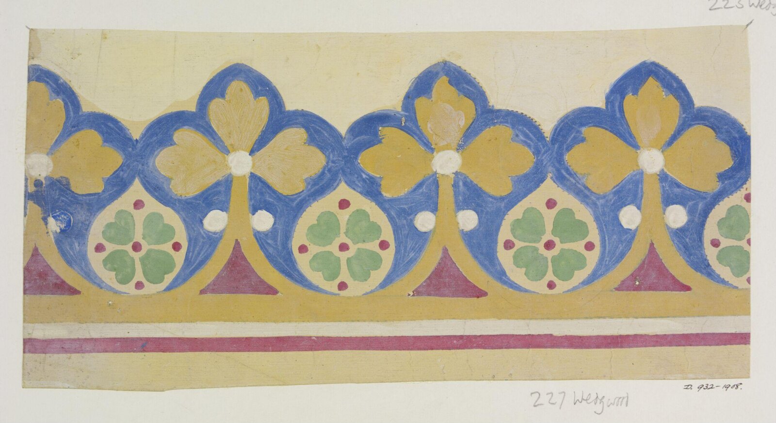 Drawing, A.W.N. Pugin, 1847-1848