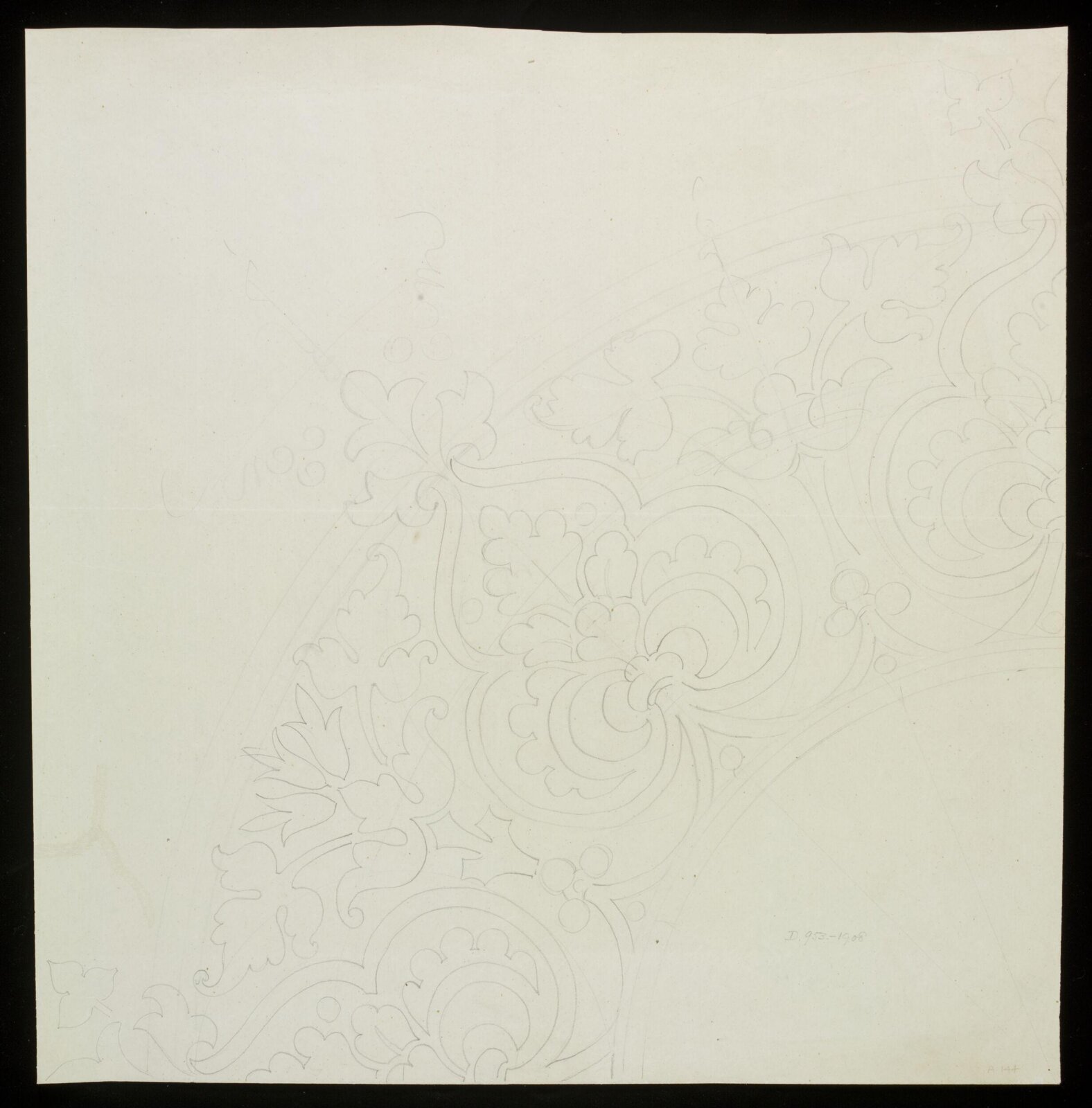 Drawing, A.W.N. Pugin, c. late 1840s