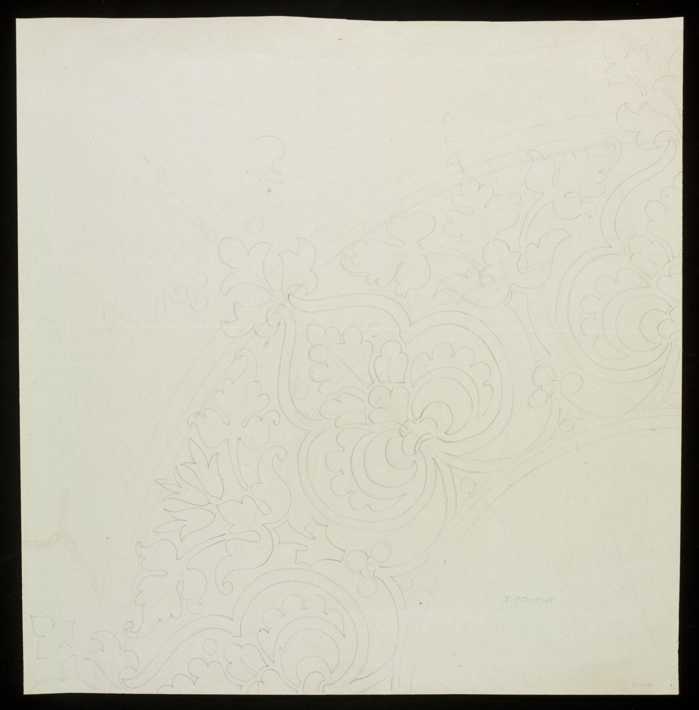 Drawing, A.W.N. Pugin, c. late 1840s