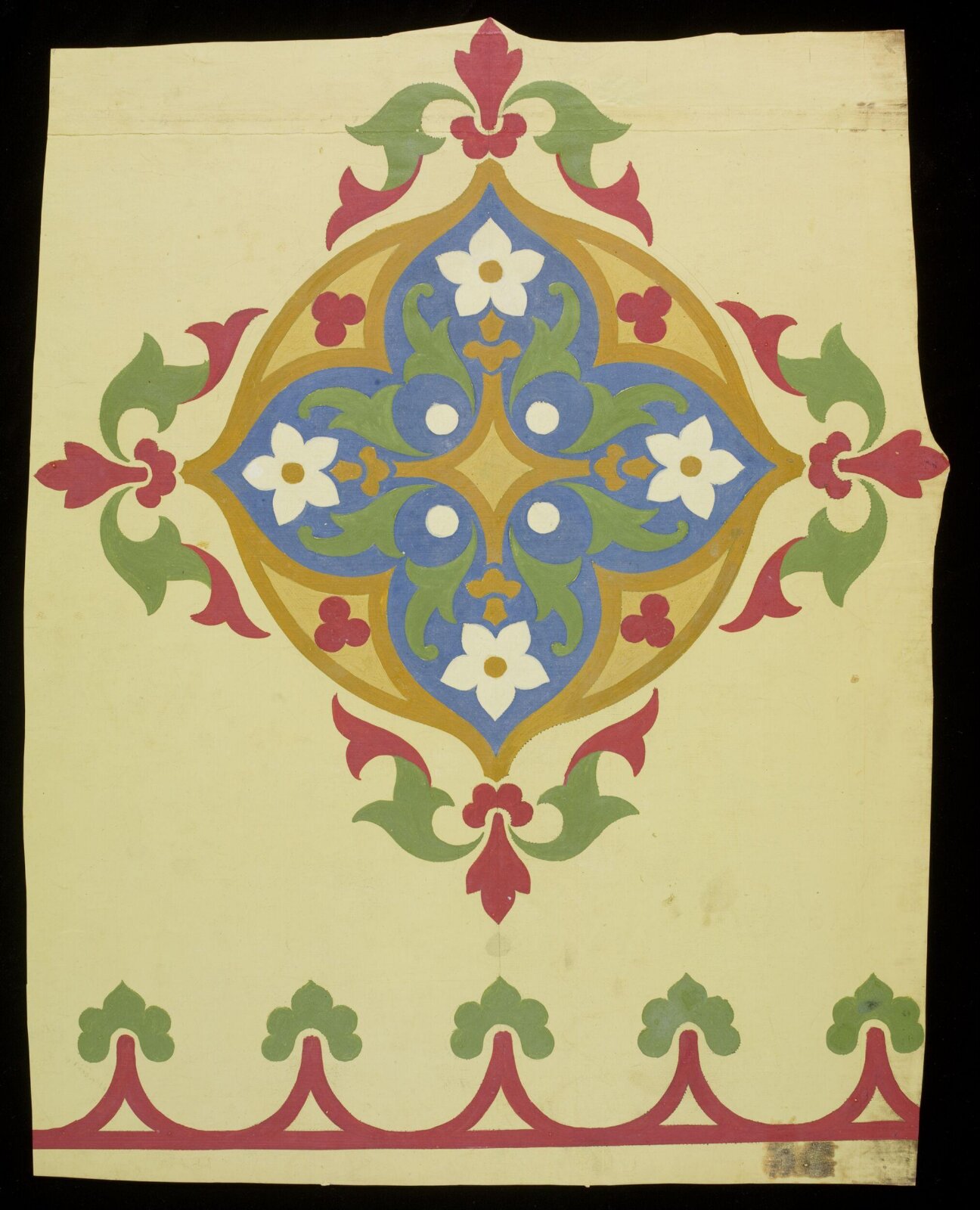 Drawing, A.W.N. Pugin, 1847-1848
