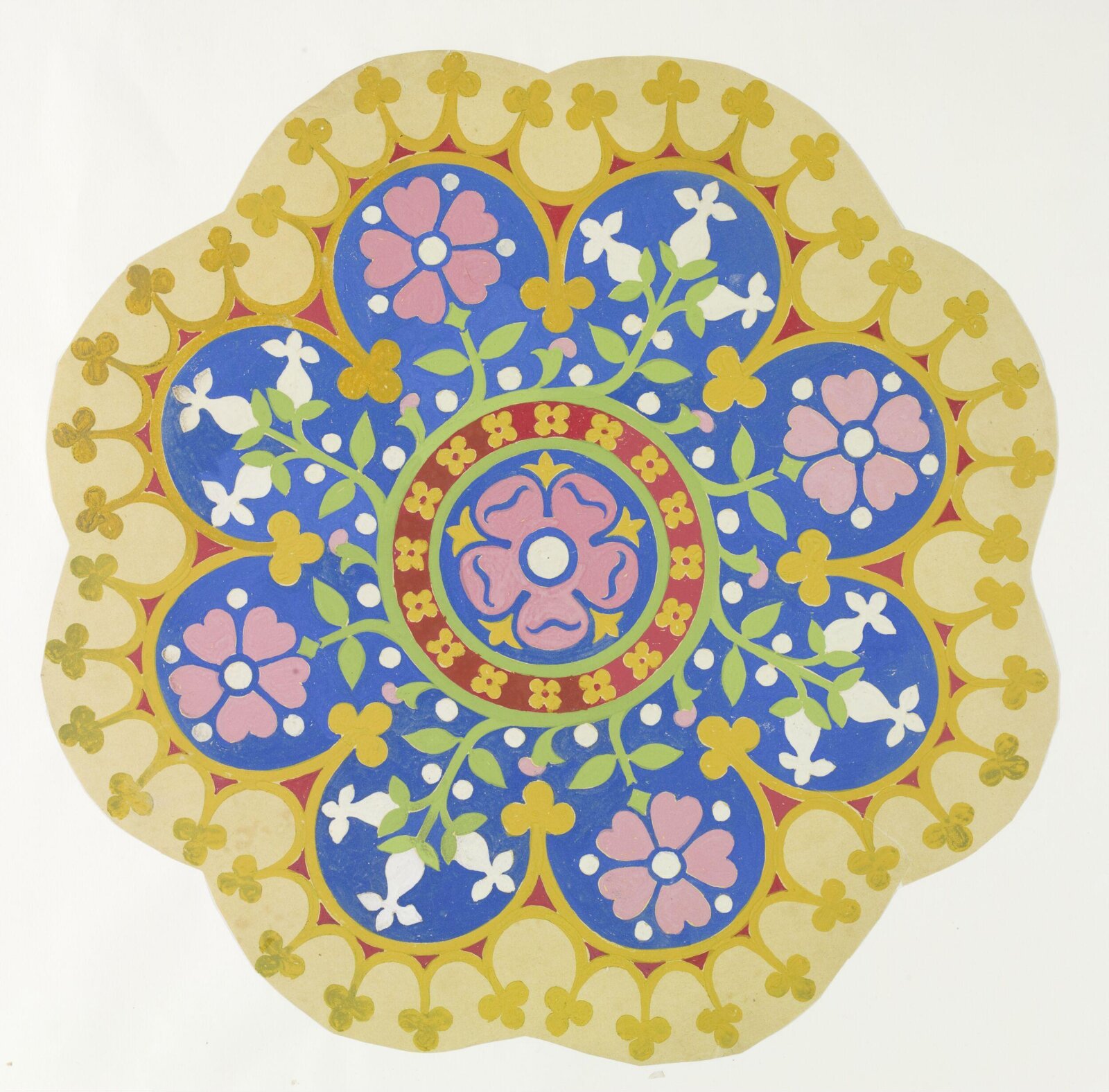 Drawing, A.W.N. Pugin, 1847-1848