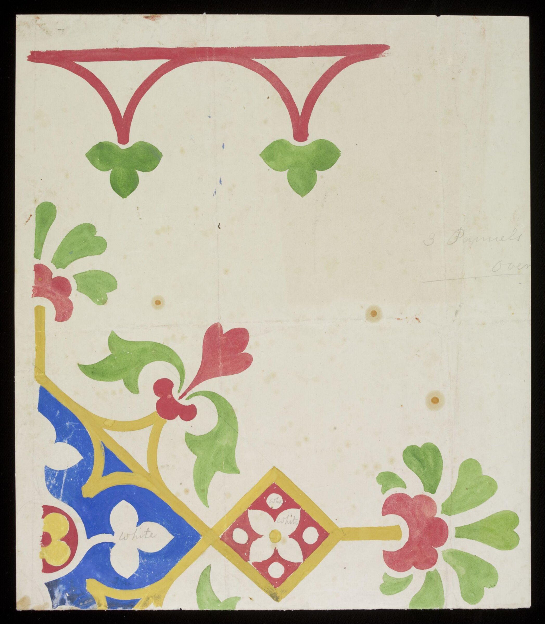 Drawing, John Gregory Crace, 1847-1848
