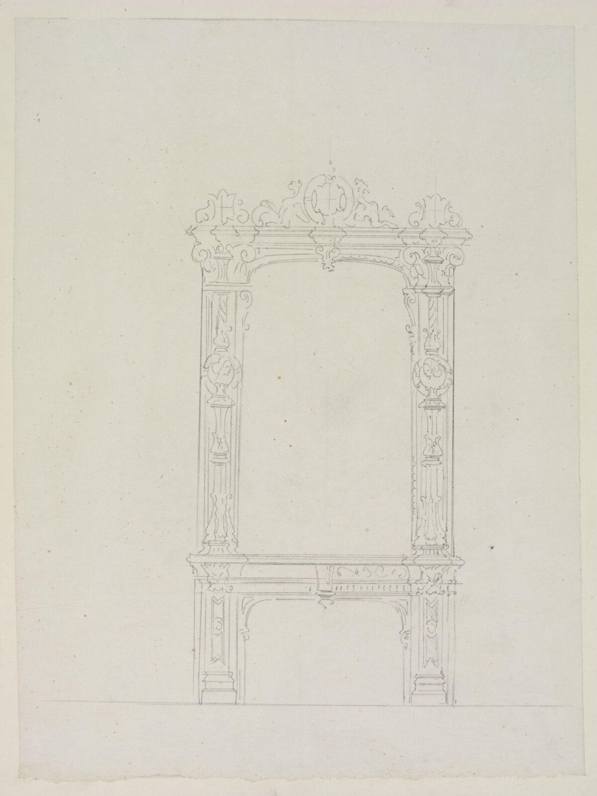 Drawing, A.W.N. Pugin, ca. 1846