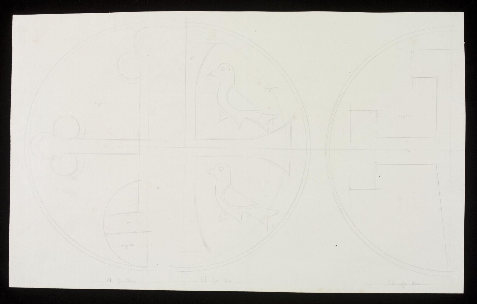 Drawing, A.W.N. Pugin, 1847-1848