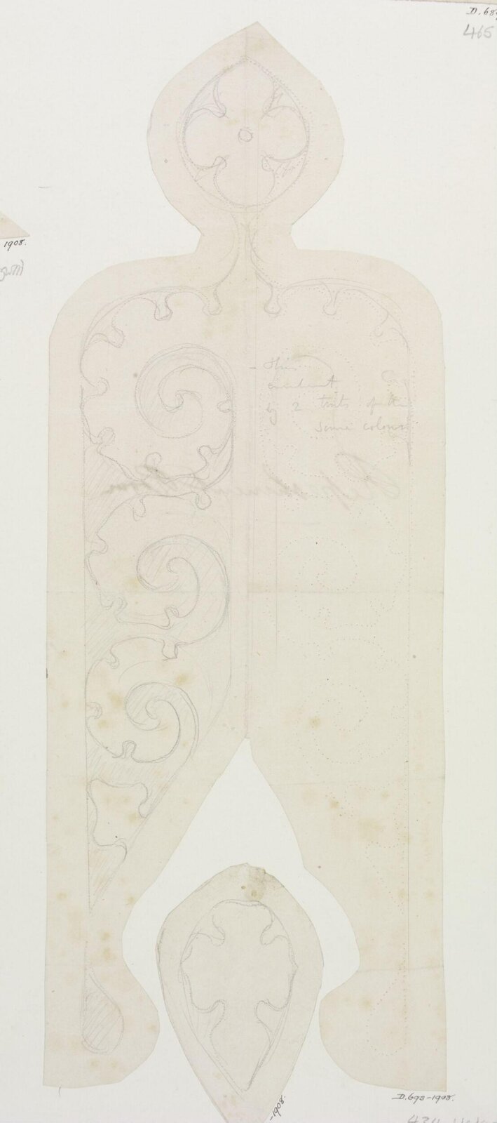 Drawing, A.W.N. Pugin, 1847