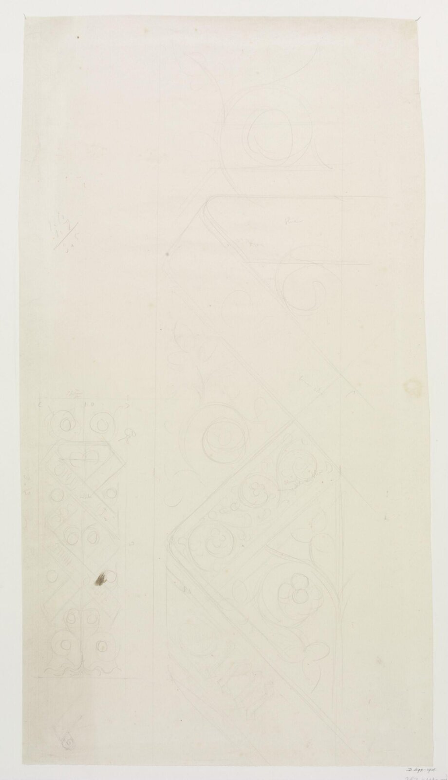 Drawing, A.W.N. Pugin, c.1848