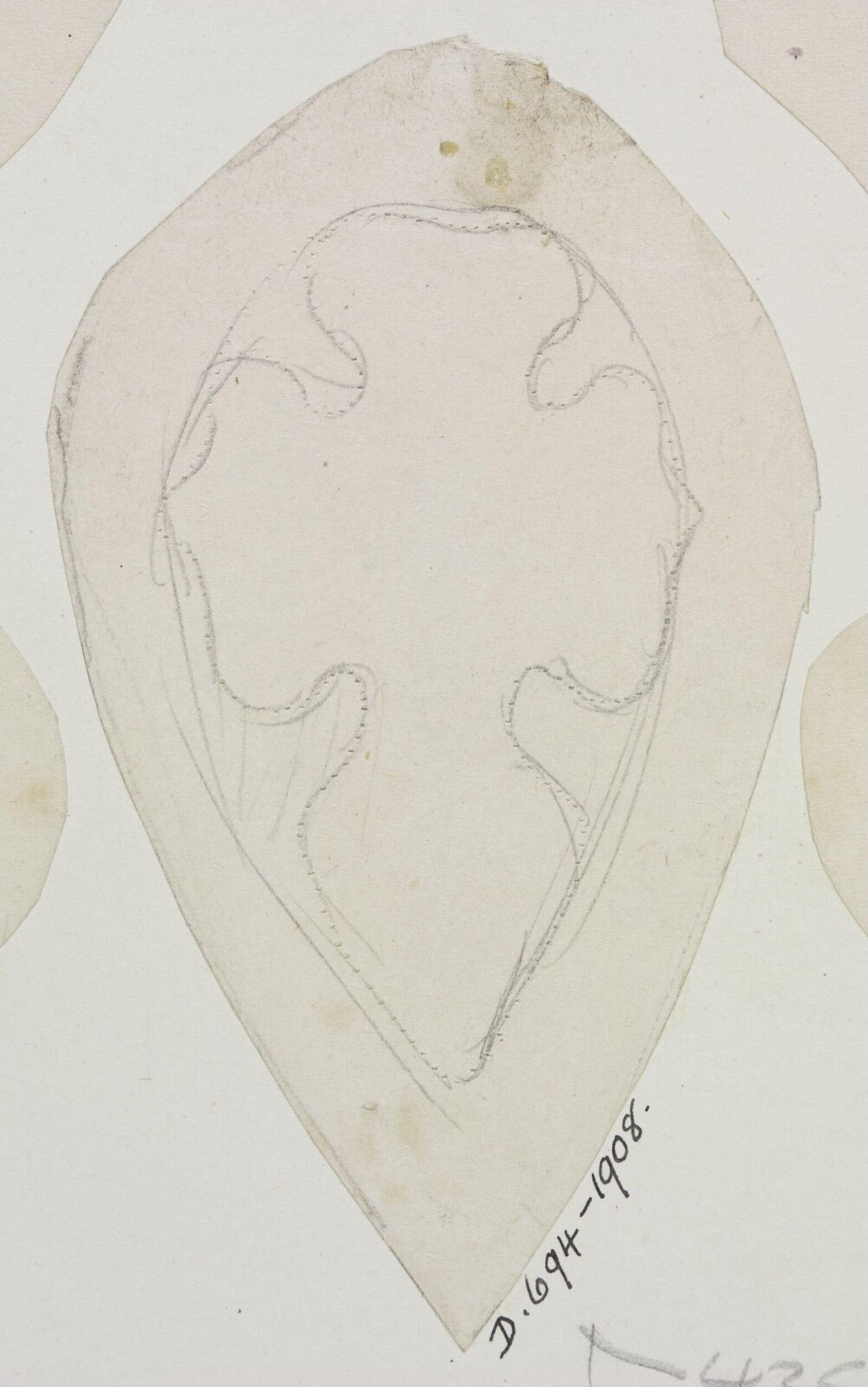 Drawing, A.W.N. Pugin, 1847