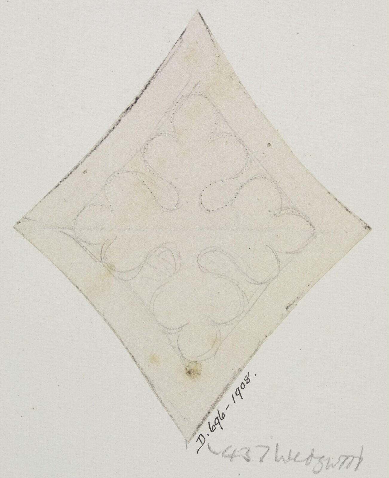 Drawing, A.W.N. Pugin, 1847