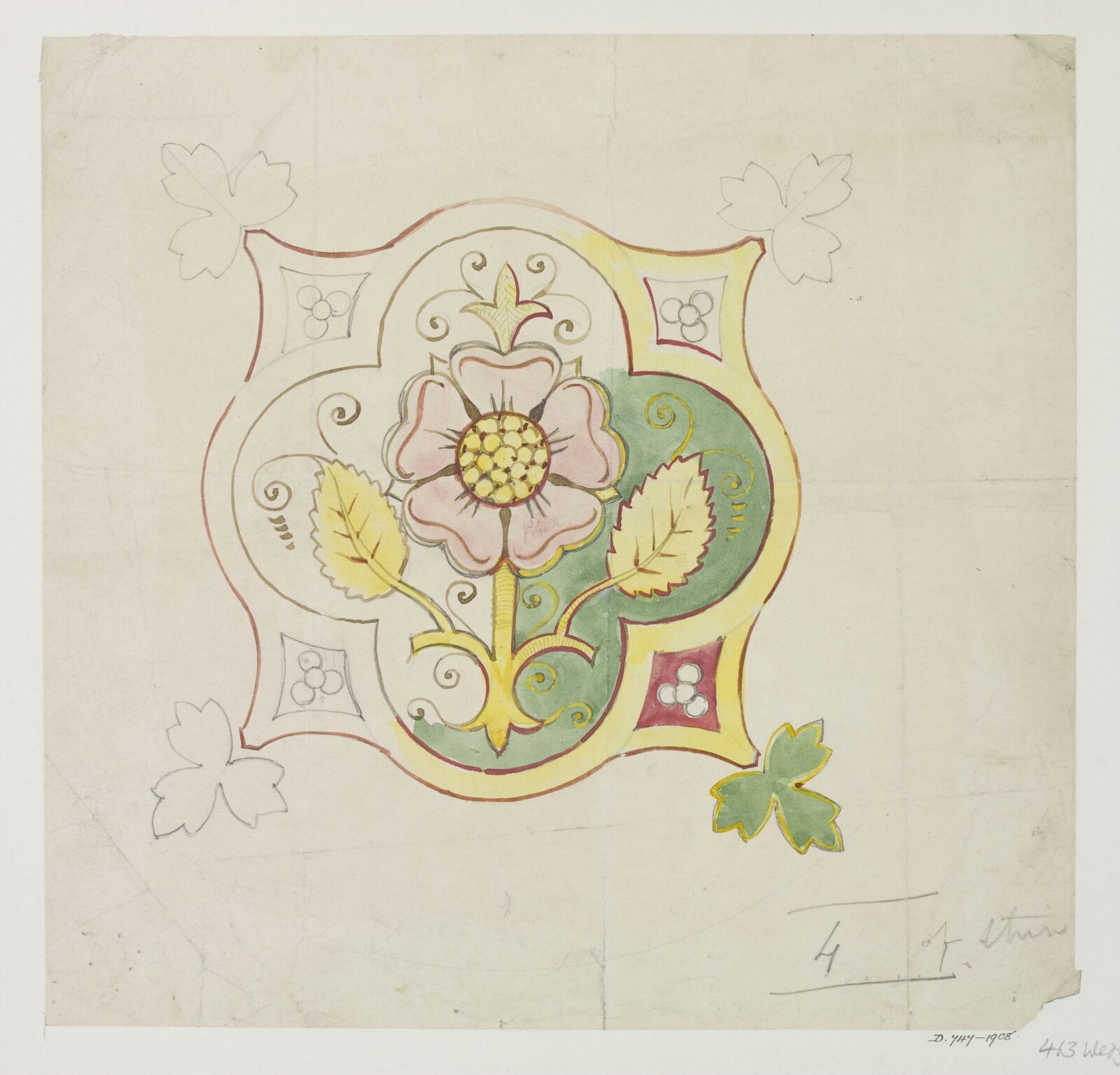 Drawing, A.W.N. Pugin, c. late 1840s