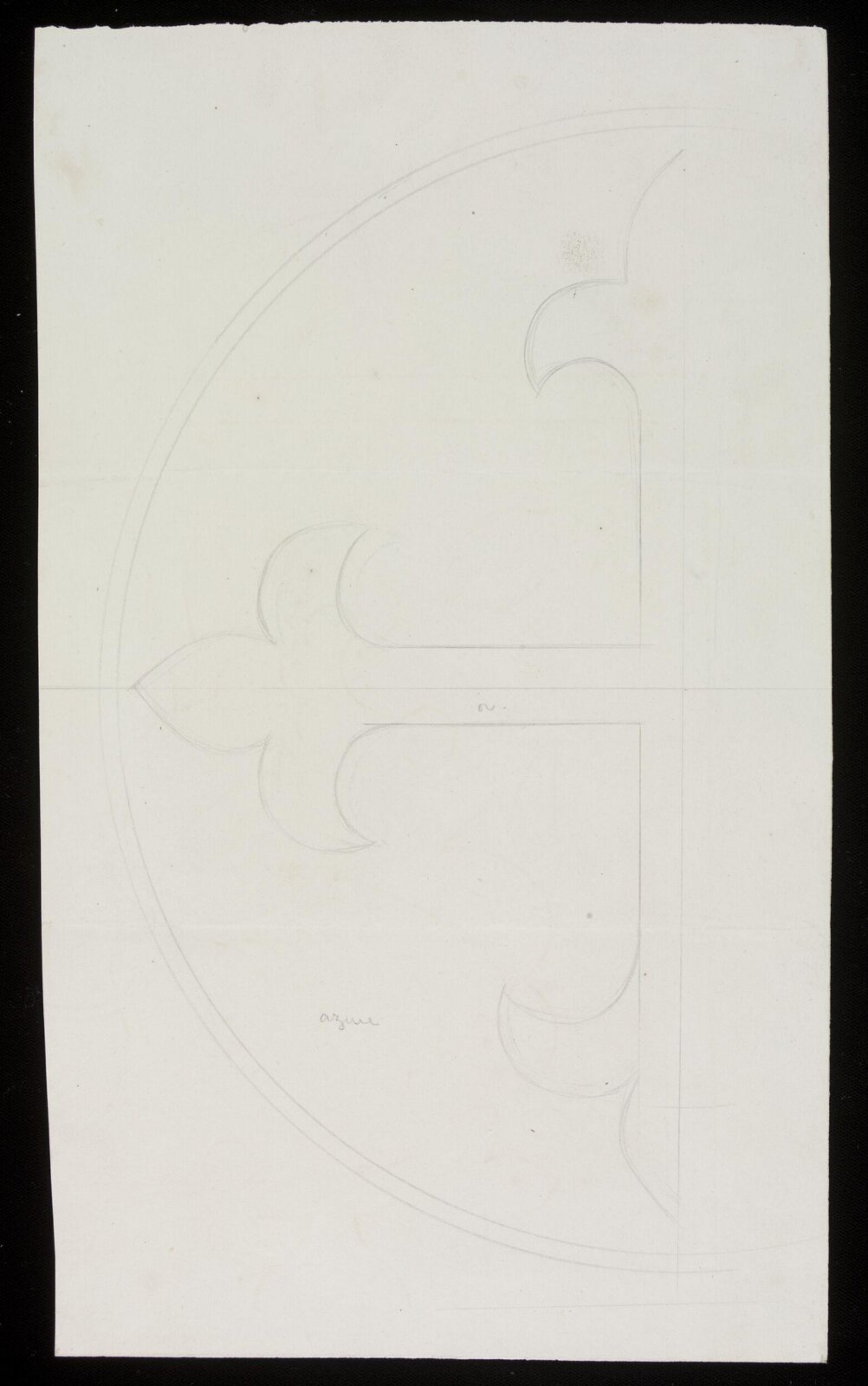 Drawing, A.W.N. Pugin, 1847-1848