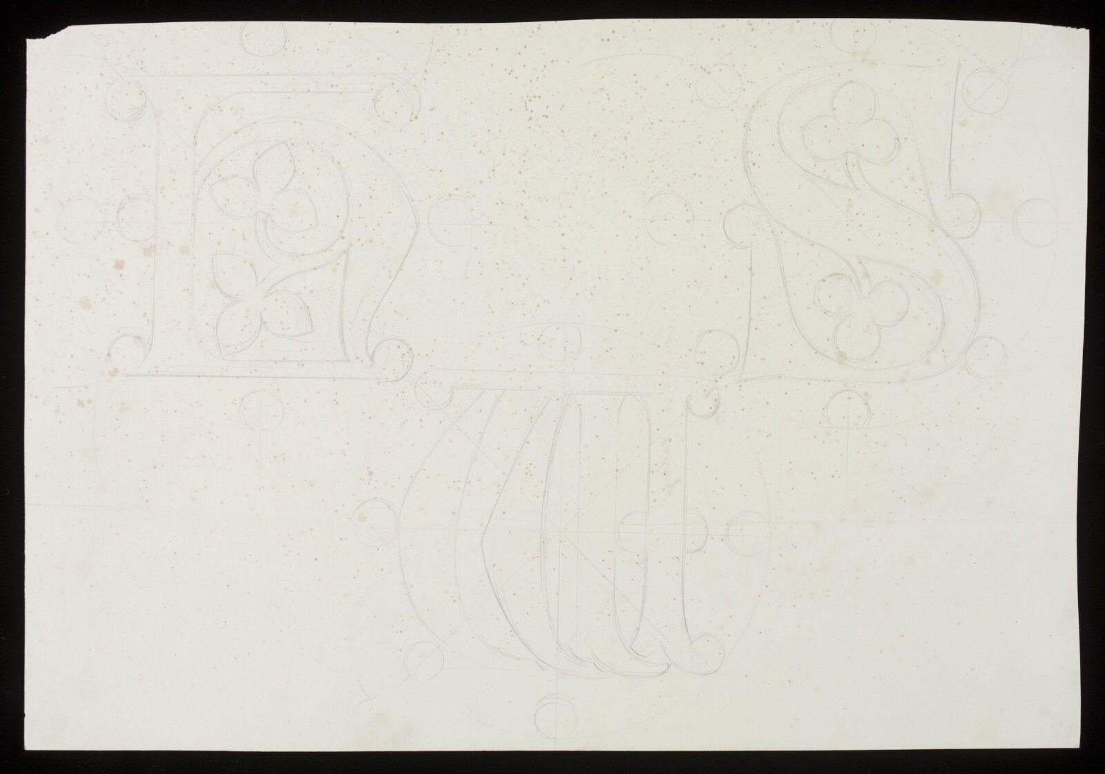 Drawing, A.W.N. Pugin, 1847-1848