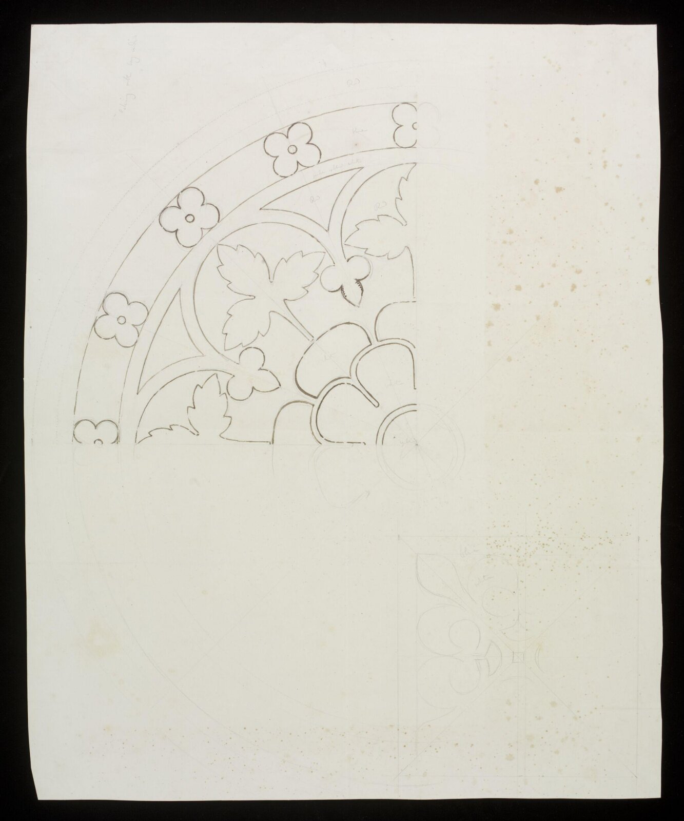 Drawing, A.W.N. Pugin, c. late 1840s